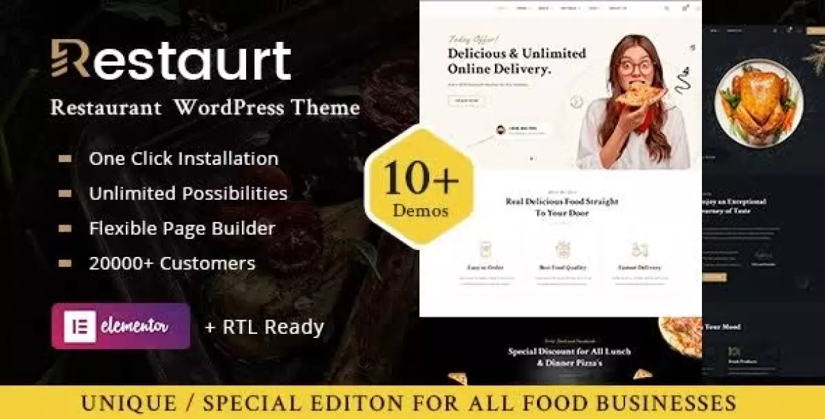 [WISH] Restaurt - Restaurant WordPress