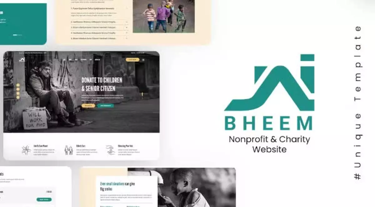 JaiBheem - NonProfit Charity WordPress Theme