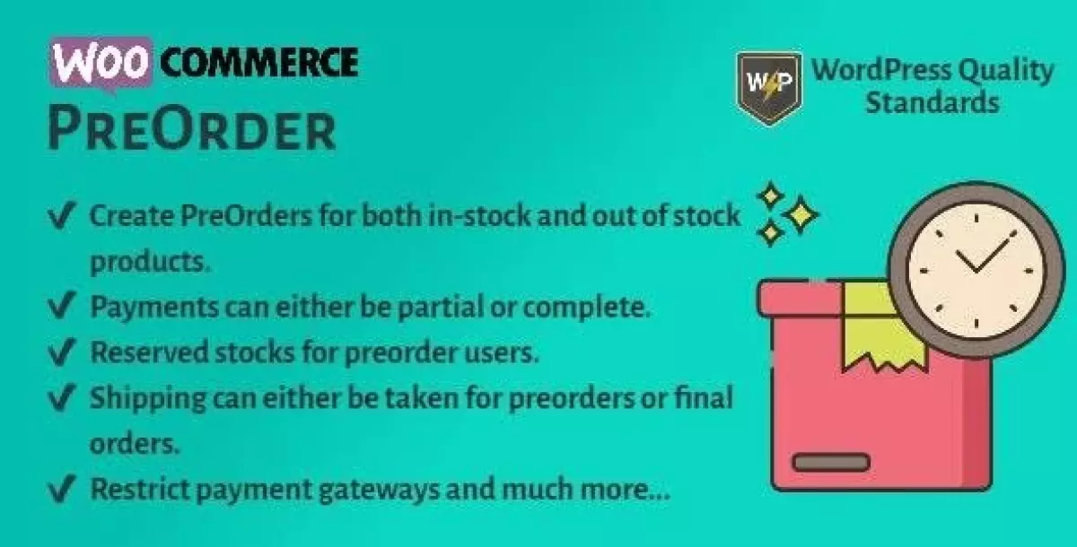 [WISH] WooCommerce Pre Order | Pre Booking | Pre Release