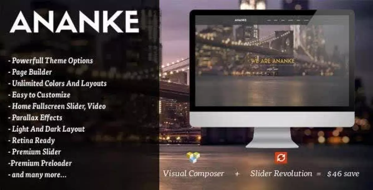 Ananke - One Page Parallax WordPress Theme