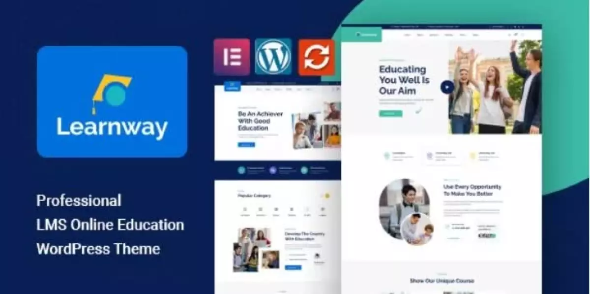 Learnway - Professional LMS Online Education Course WordPress Theme