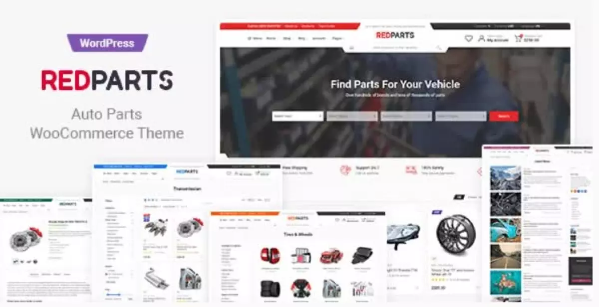 RedParts - Auto Parts WordPress Theme 1.18.0