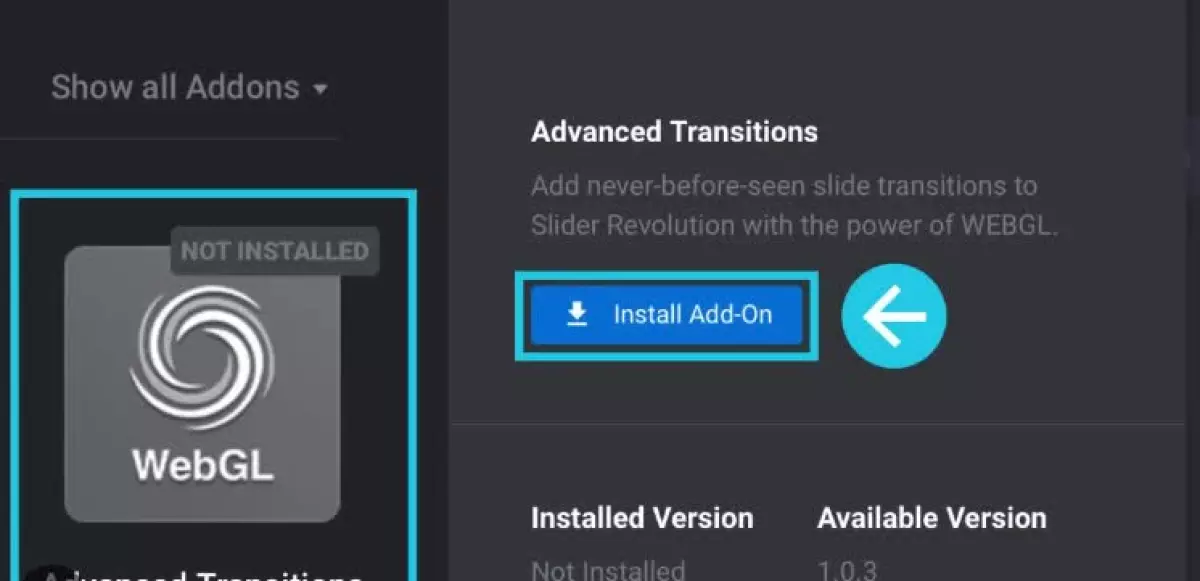 Revslider Transitionpack Add-On 1.0.6