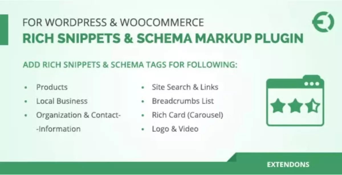 Rich Snippets & Schema Markup Plugin for WordPress & WooCommerce 1.1.0