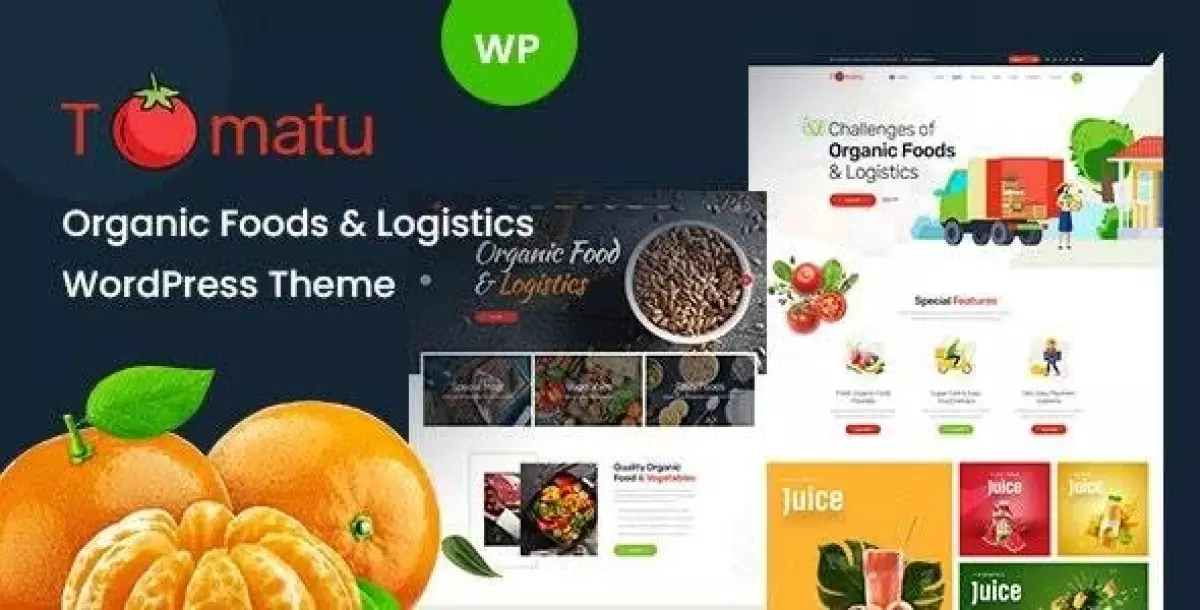 [WISH] Tomatu - Organic Food WordPress