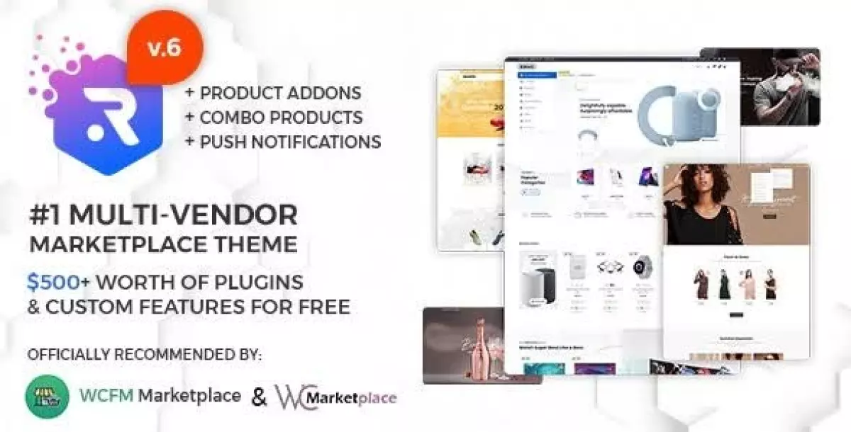Rigid -  WooCommerce Theme for WCFM Multi Vendor Marketplaces and single shops 6.0.0