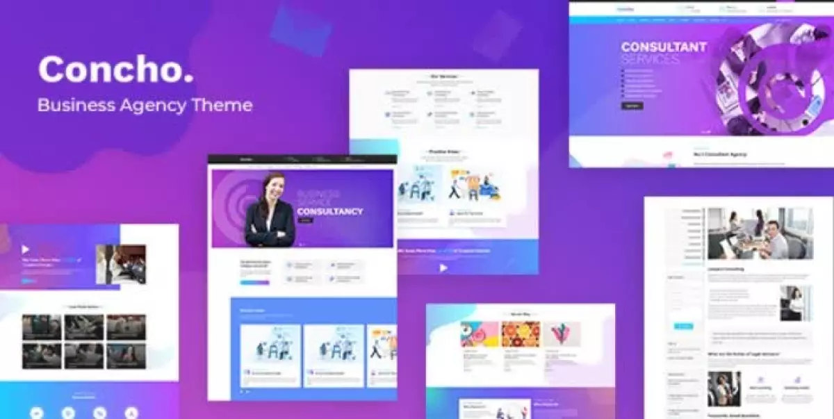 Concho  - Consulting Services WordPress Theme