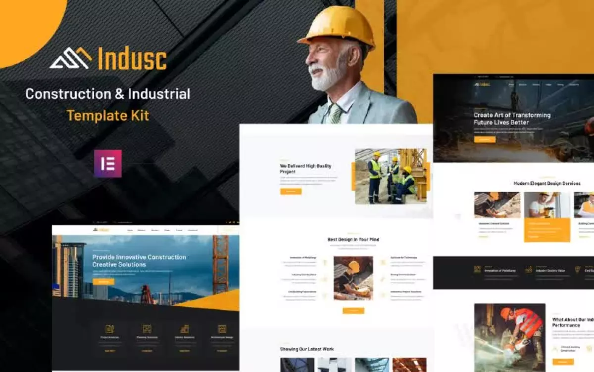 Indusc - Construction & Industrial Elementor Template