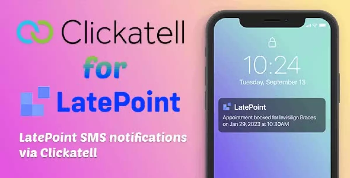 [WISH] Clickatell for LatePoint (SMS