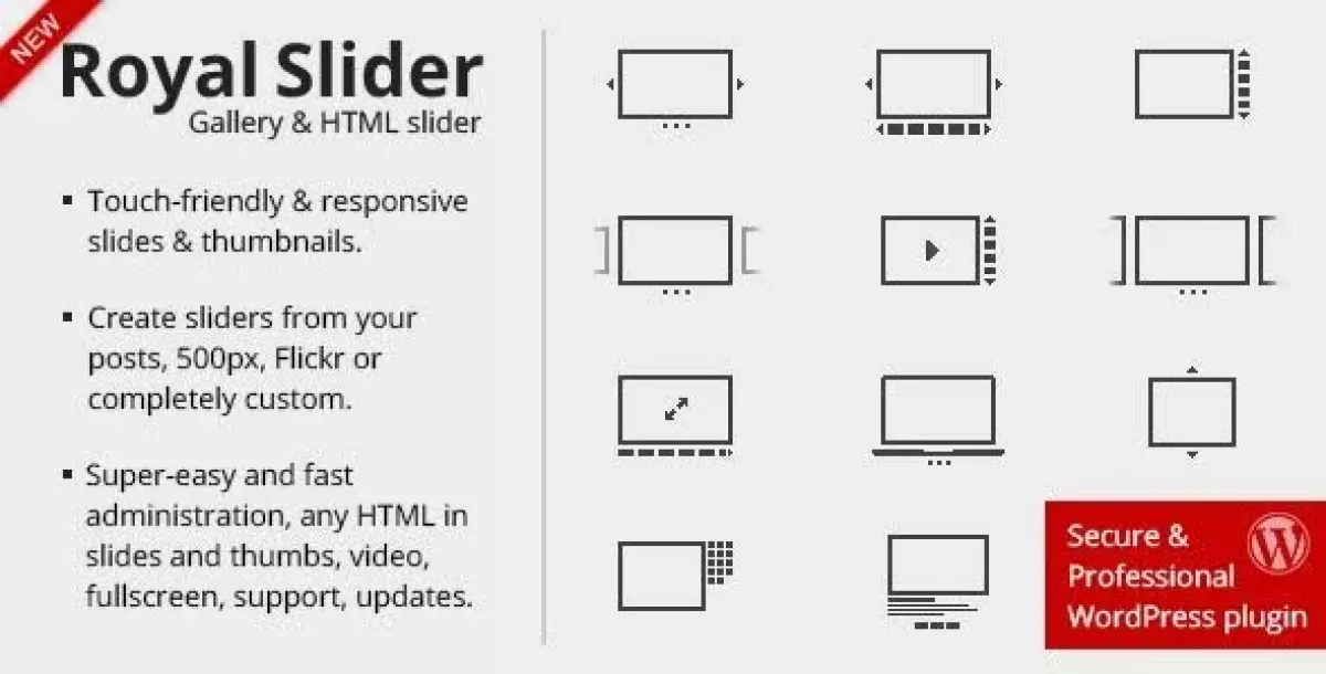 RoyalSlider - Touch Content Slider for WordPress 3.4.2