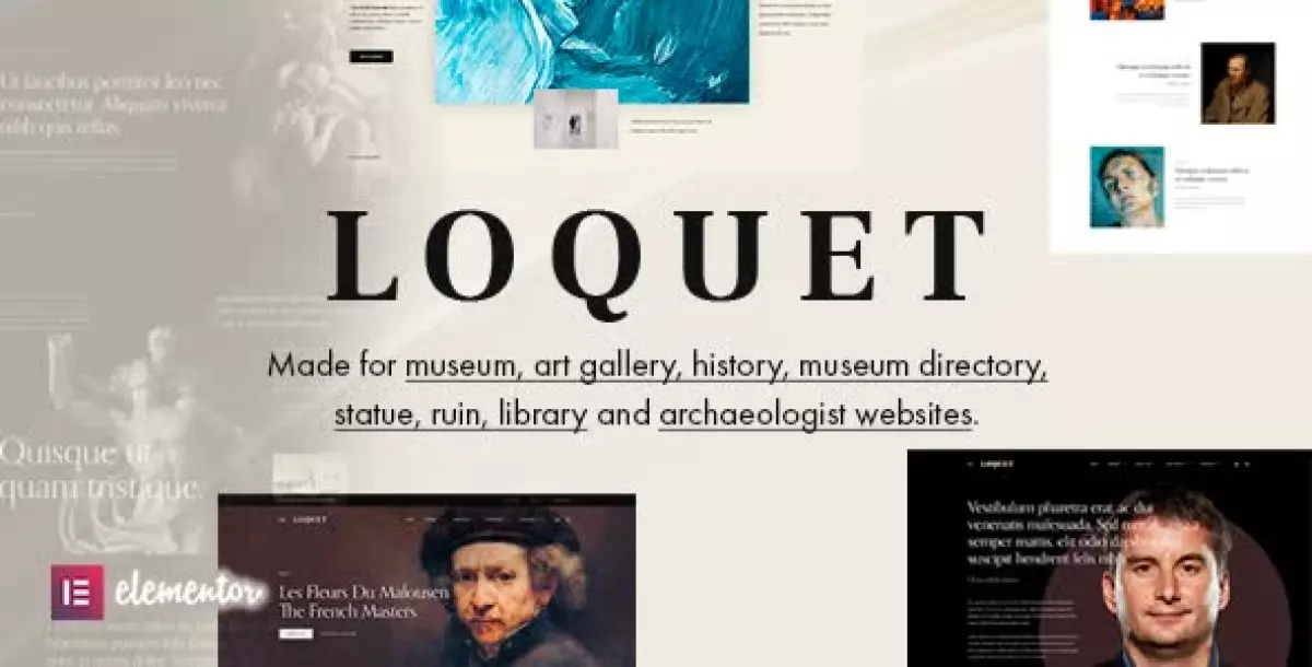 [WISH] Loquet - Museum &amp; History WordPress