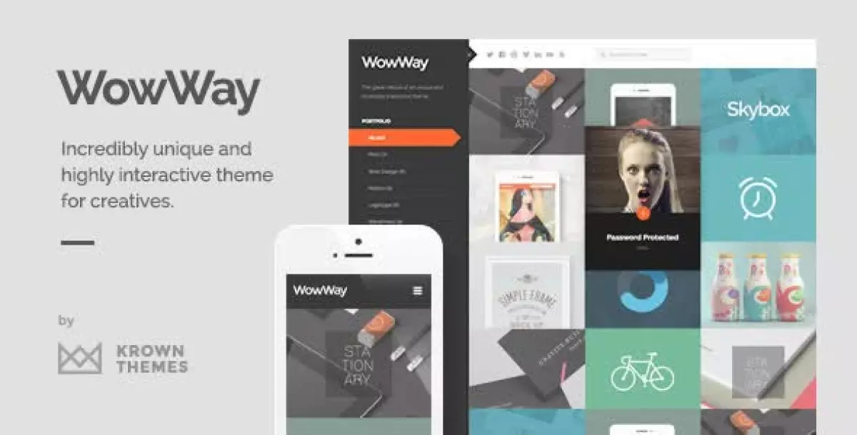 WowWay - Interactive & Responsive Portfolio Theme