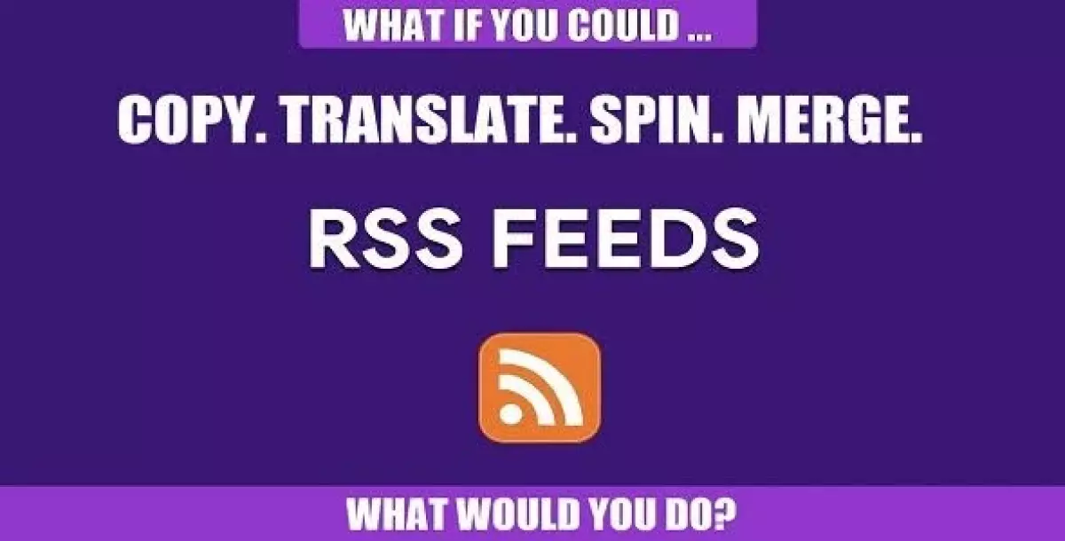 RSS Transmute - Copy, Translate, Spin, Merge RSS Feeds 1.0.5 