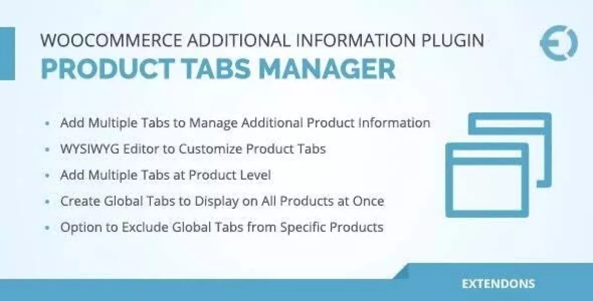 [WISH] WooCommerce Additional Information Plugin - Product Tabs