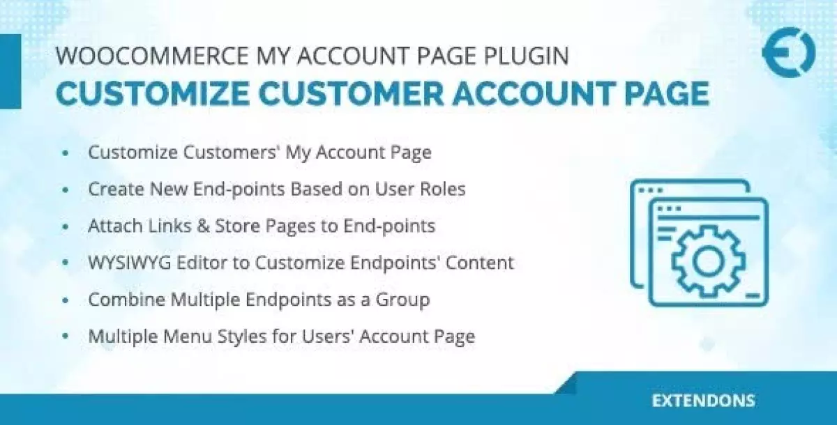 [WISH] WooCommerce My Account Page Plugin, Edit &amp; Customize Account