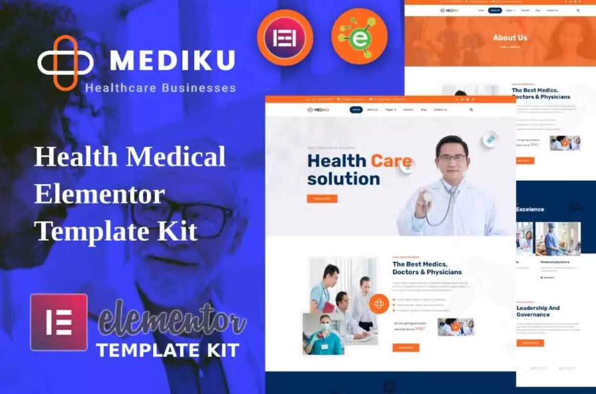 Mediku - Health Medical Elementor Template