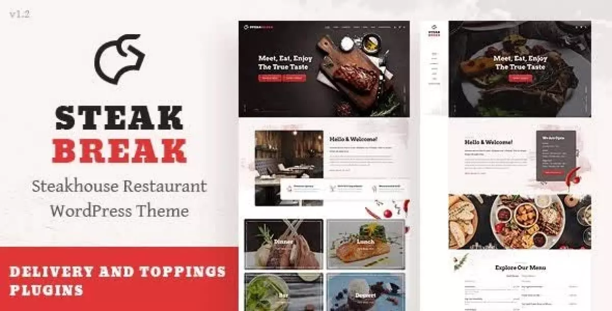 [WISH] SteakBreak - Meat Restaurant WordPress