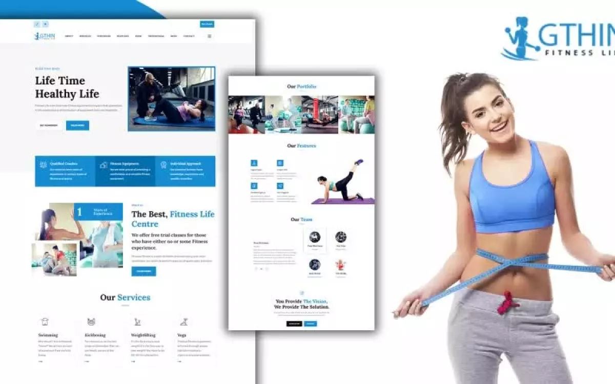 Jumboo-Gthin Fitness Center WordPress Theme