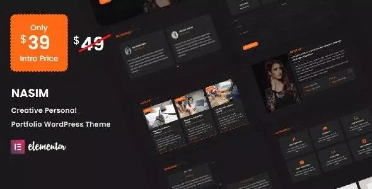 [WISH] Nasim - Personal Portfolio WordPress