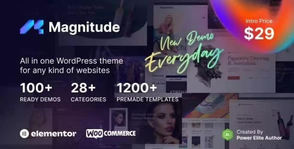 Magnitude – Multi-Purpose Elementor Website & eCommerce Builder WordPress Theme