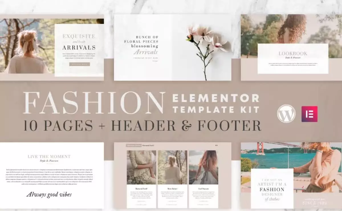 Fashion Instincts - WooCommerce Elementor Template