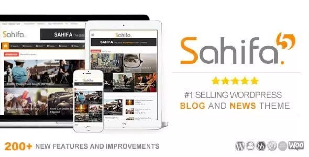 Sahifa - Responsive WordPress News / Magazine / Blog Theme 5.8.2