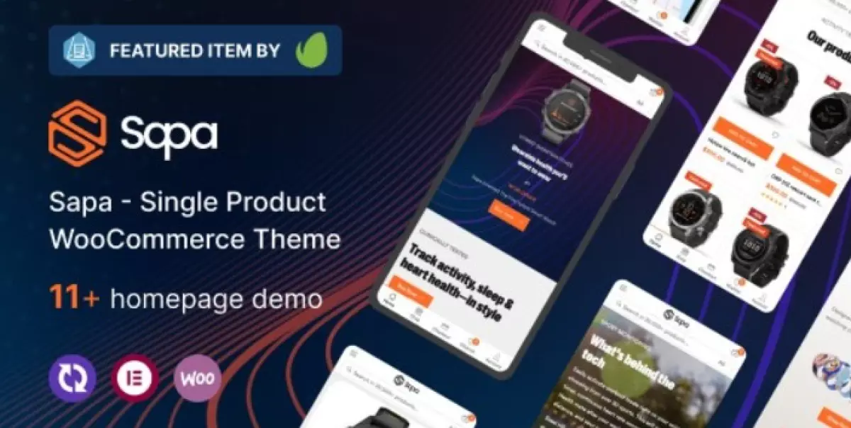 Sapa - Product Landing Page WooCommerce Theme