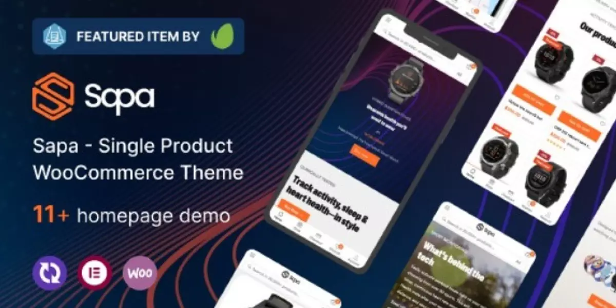 Sapa – Product Landing Page WooCommerce Theme