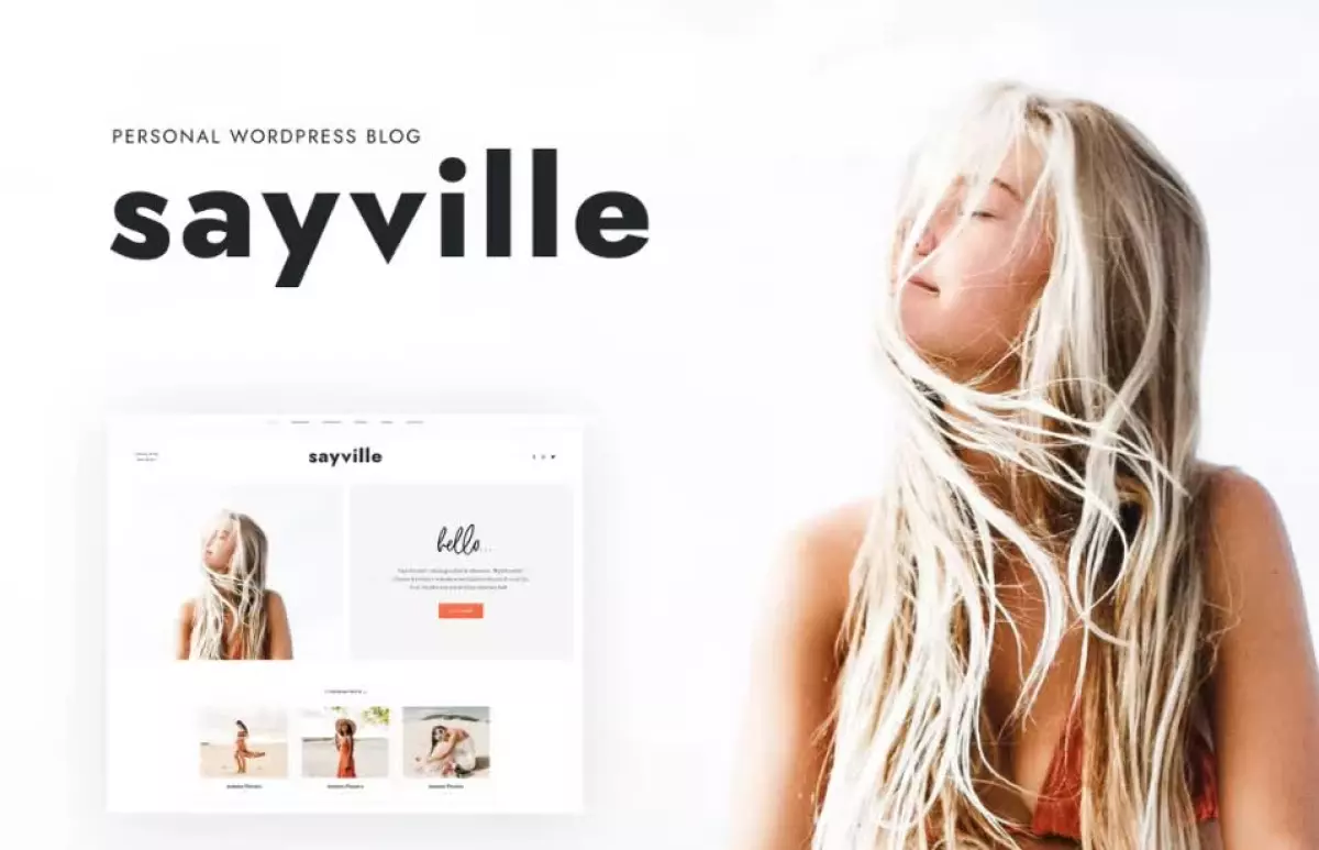 Sayville - WordPress Blog Theme