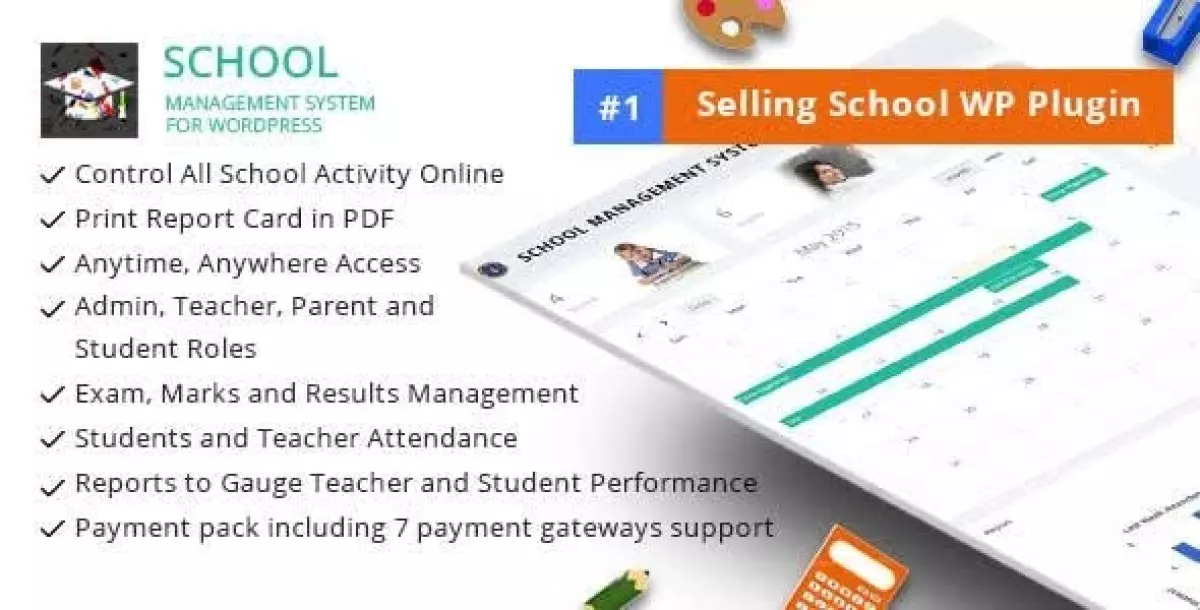 School Management System for Wordpress 88.0