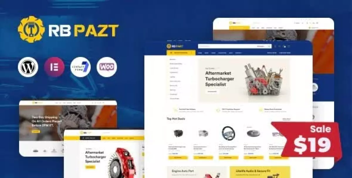 RBpazt - Auto Parts WooCommerce Theme