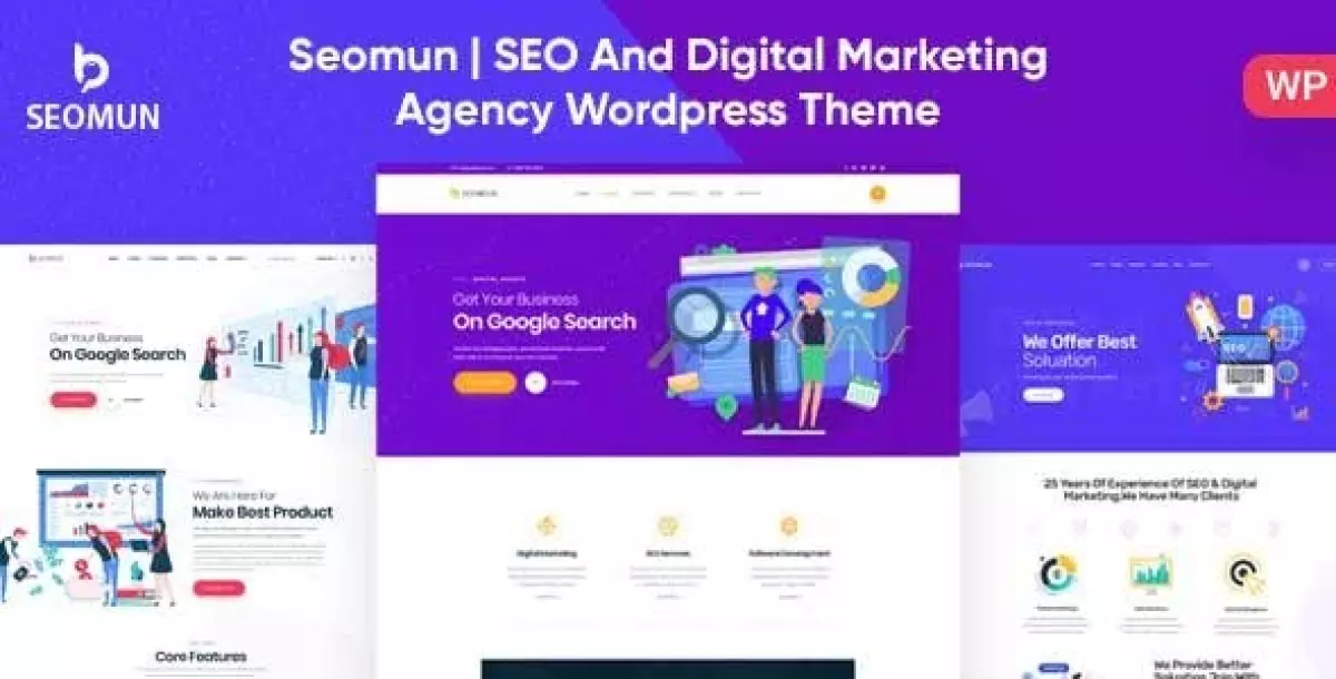 Seomun - Seo Digital Marketing WordPress Theme