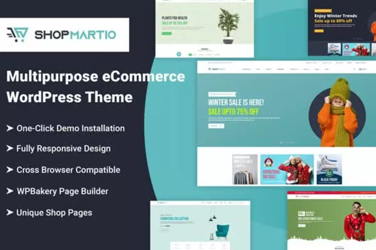 Shopmartio – Elementor WooCommerce WordPress Theme 1.0.0