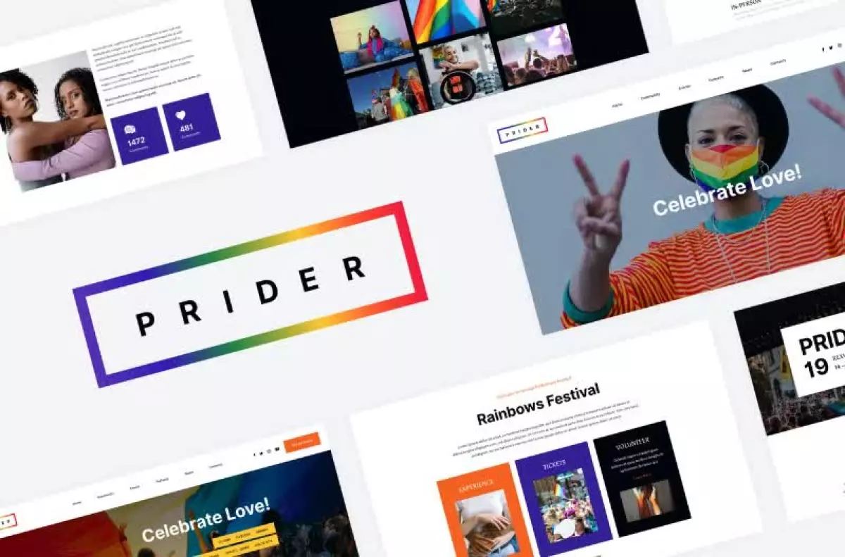 Prider - LGBTQ & Gay Rights Festival Template