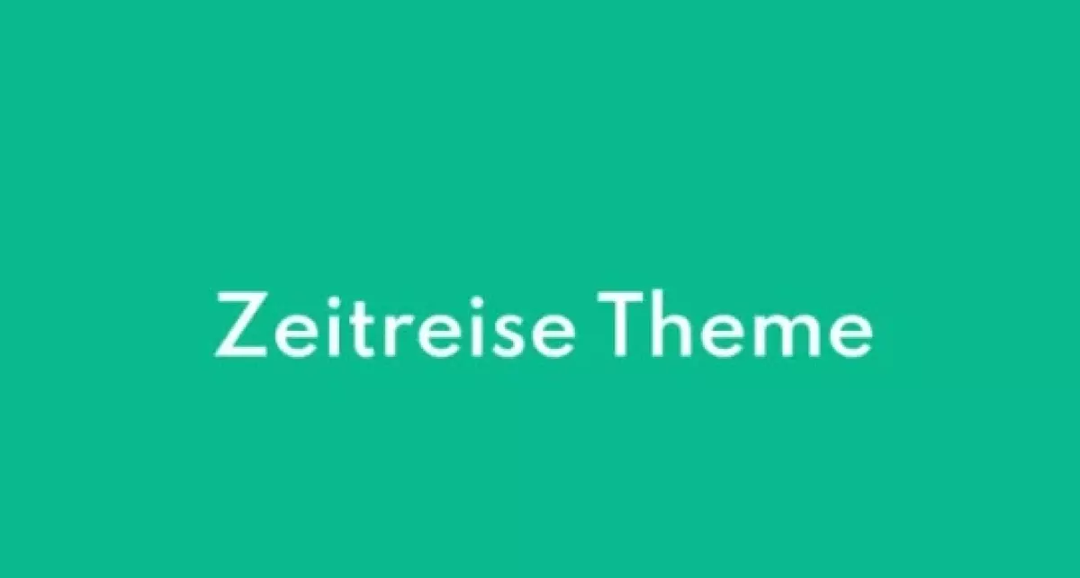 ElmaStudio Zeitreise WordPress Theme