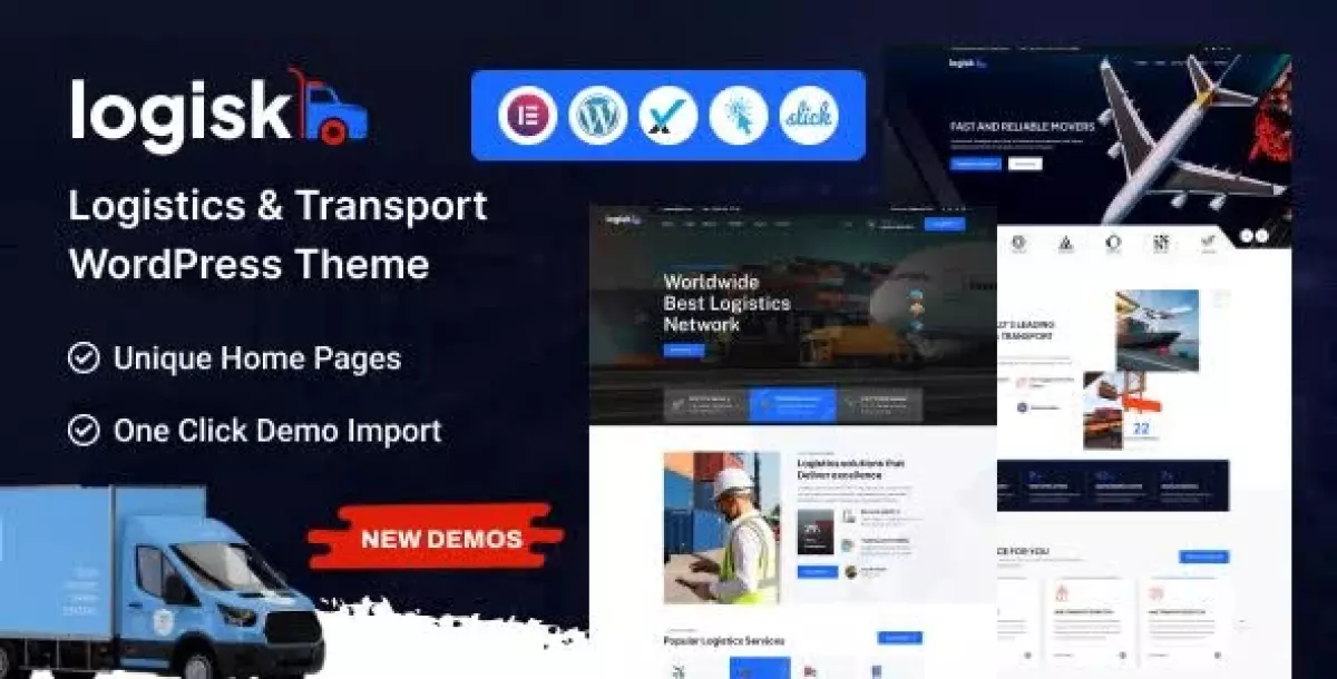 [WISH] Logisk - Transport &amp; Logistics WordPress