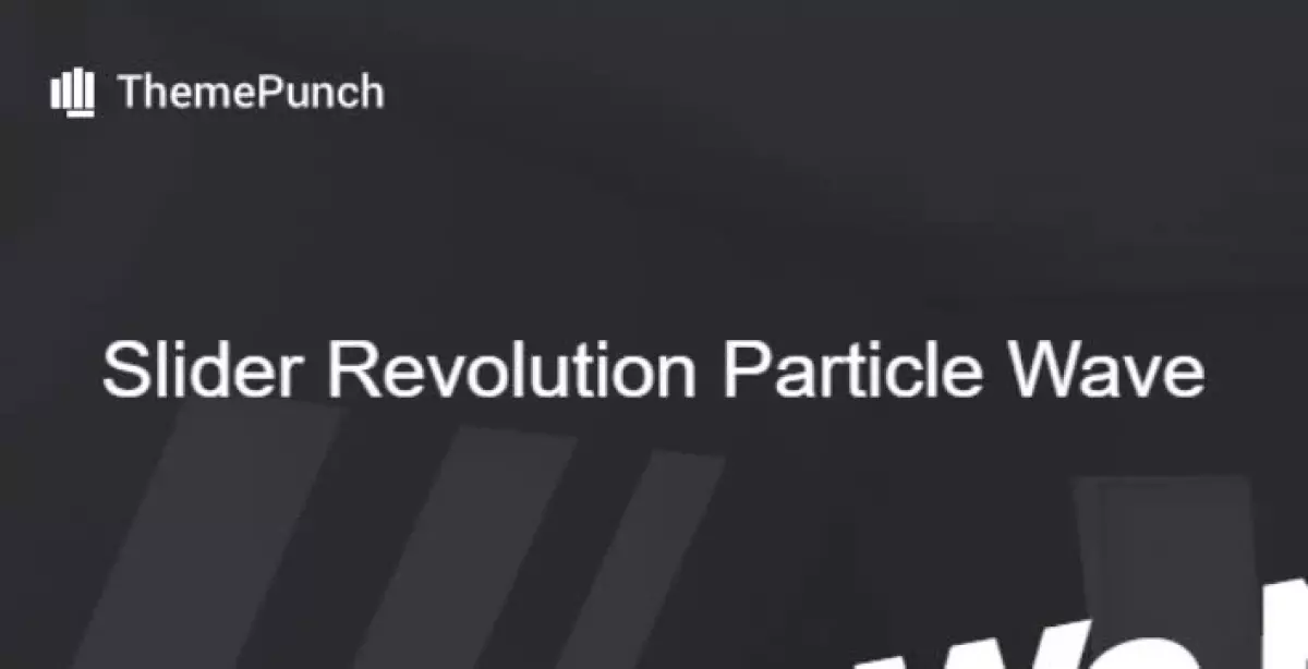 Slider Revolution Particle Wave 1.1.0