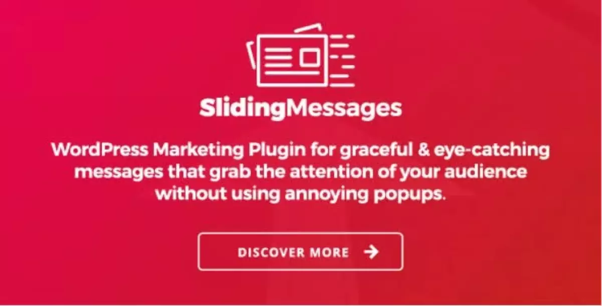 WordPress Marketing Plugin – Sliding Messages 3.5