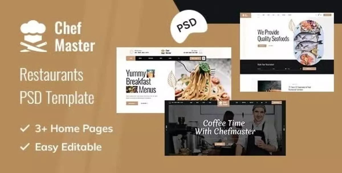 Chefmaster - Restaurant WordPress Theme