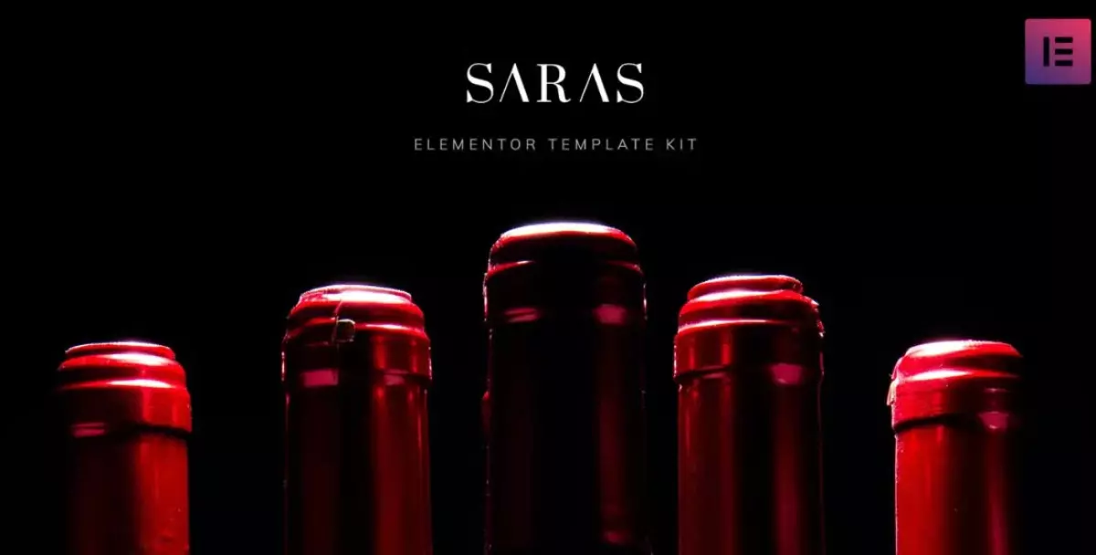 Saras - Wine Template