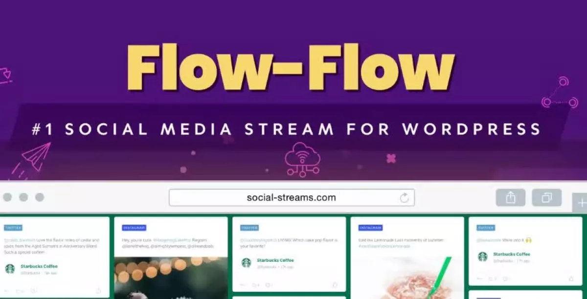 Flow Flow Social Media Streaming for WordPress