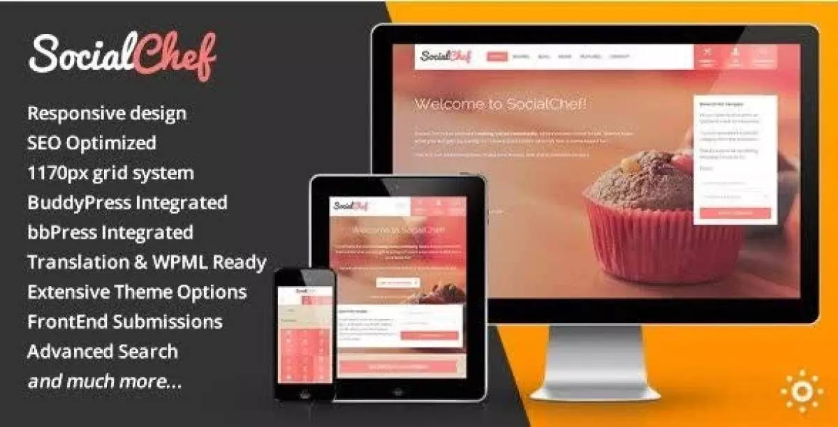 SocialChef - Social Recipe WordPress Theme 1.13.1