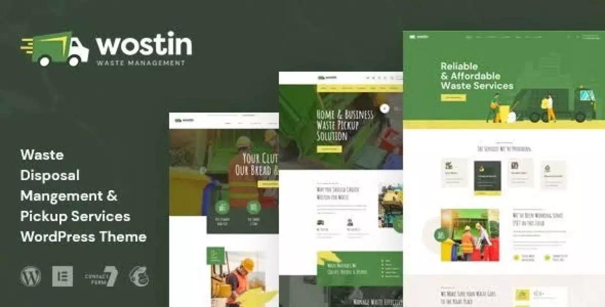 [WISH] Wostin - Waste Pickup Services WordPress