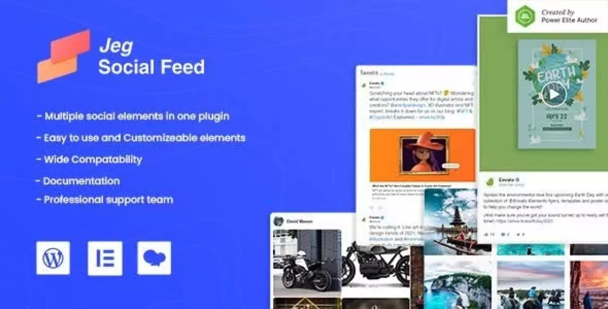 [WISH] Jeg Social Feed for WordPress Widget Shortcode &amp; Add Ons for Elementor &amp; WPBakery Page