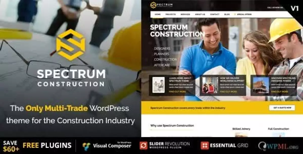 Spectrum - Multi-Trade Construction Business Theme 3.1.2