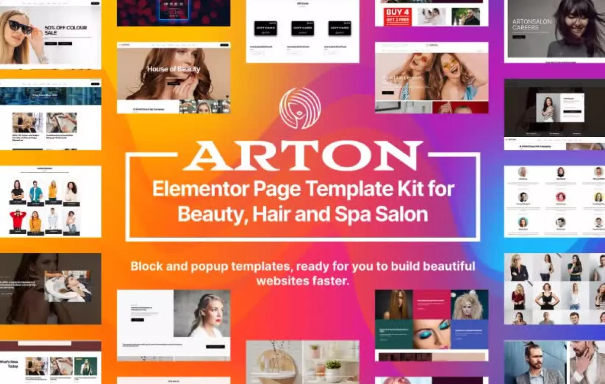 Arton - Beauty & Spa Salon Template