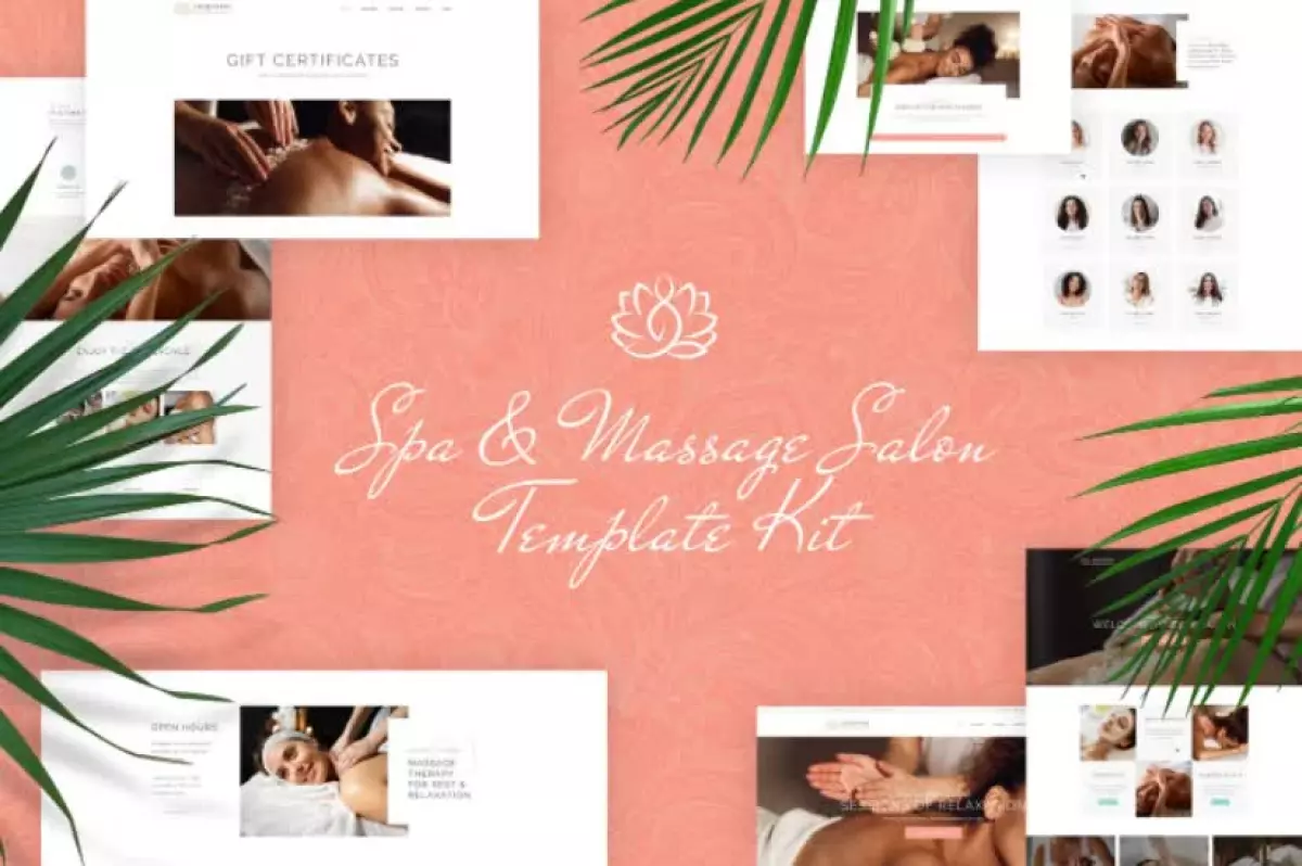 Jacqueline - Spa & Massage Salon Elementor Template