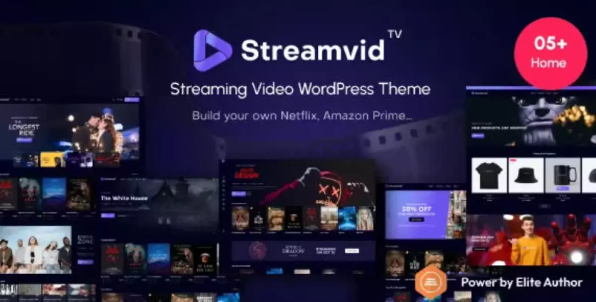 StreamVid - Streaming Video WordPress Theme 1.1.1