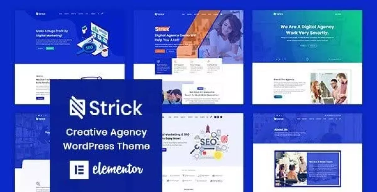 Strick - Creative Agency WordPress Theme