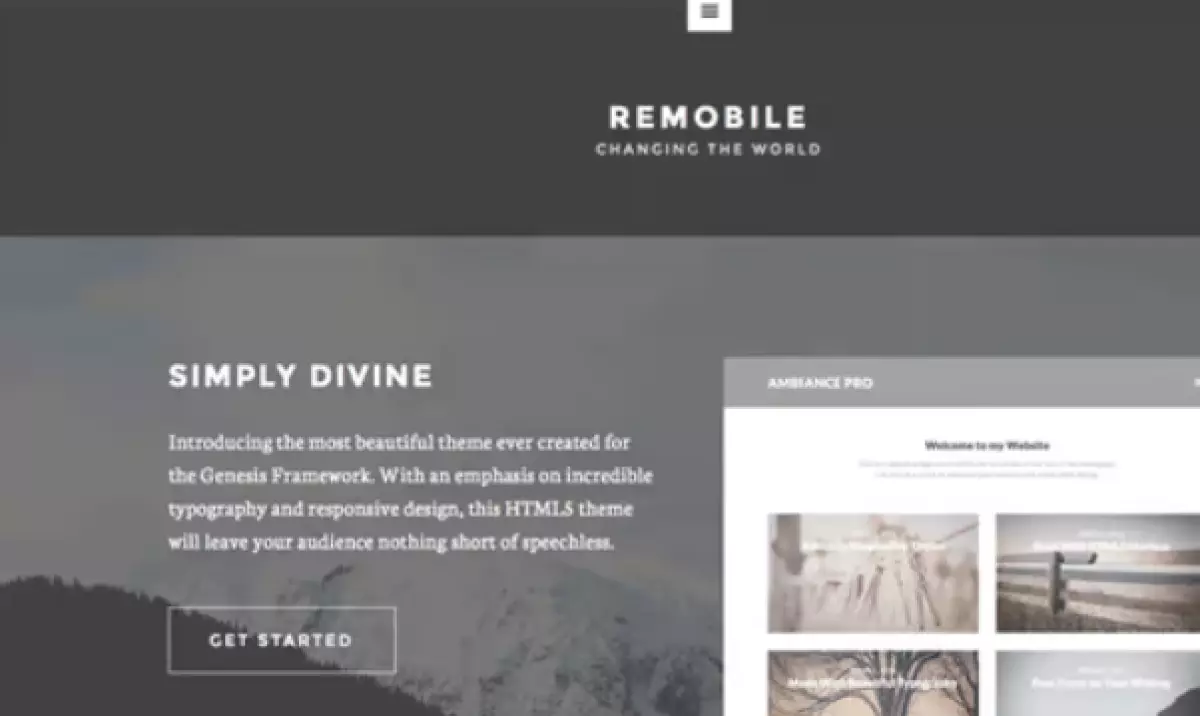 STUDIOPRESS REMOBILE PRO WORDPRESS THEME